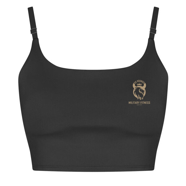 30 Rounds Military Fitness  - Women’s recycled tech sports bra Thumbnail