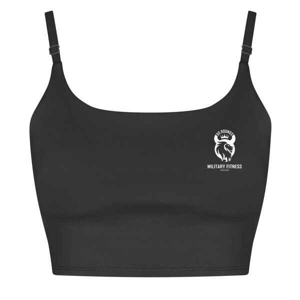 30 Rounds Military Fitness  - Women’s recycled tech sports bra Thumbnail