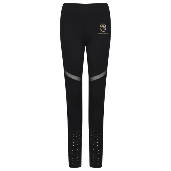 30 Rounds Military Fitness  - Ladies Panelled Leggings Thumbnail