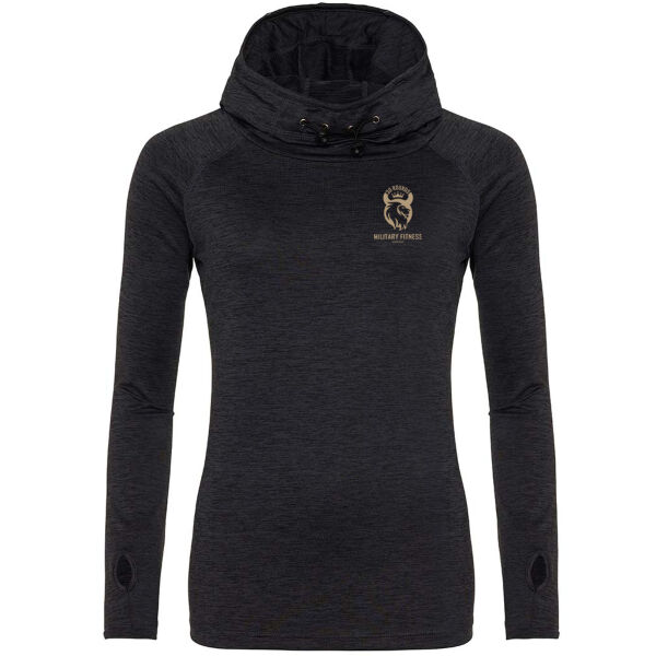 30 Rounds Military Fitness  - Girlie Cowl Neck Top Thumbnail