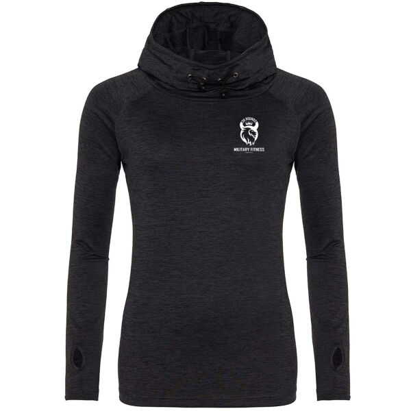 30 Rounds Military Fitness  - Girlie Cowl Neck Top Thumbnail